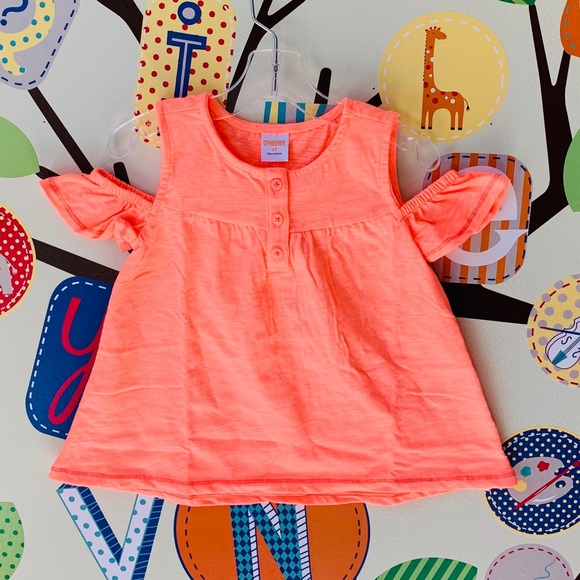 Gymboree Other - Gymboree Cold Shoulder Top Sizes 3T-5T NWT